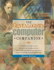 Cover of: The genealogist's computer companion by Rhonda R. McClure
