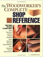 Cover of: The Woodworker's Complete Shop Reference