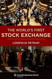 Cover of: The Worlds First Stock Exchange by 