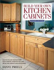 Cover of: Build your own kitchen cabinets