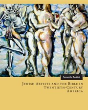 Cover of: Jewish Artists And The Bible In Twentiethcentury America