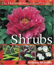 Cover of: Shrubs (Horticulture Gardeners' Guides)