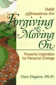 Cover of: Daily Affirmations for Forgiving and Moving On