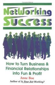 Networking Success by Anne Boe