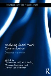 Cover of: Analysing Social Work Communication Discourse In Practice