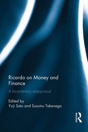 Cover of: Ricardo On Money And Finance A Bicentenary Reappraisal