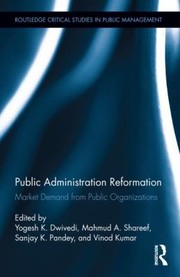 Cover of: Public Administration Reformation
            
                Routledge Critical Studies in Public Management