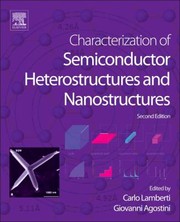 Characterization Of Semiconductor Heterostructures And Nanostructures by Carlo Lamberti