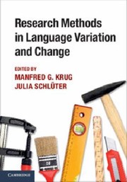 Cover of: Research Methods In Language Variation And Change