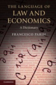 Cover of: The Language of Law and Economics