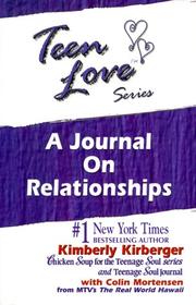 Cover of: A journal on relationships