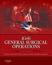 Cover of: Kirks General Surgical Operations by 