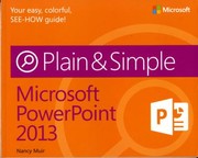 Cover of: Microsoft Powerpoint 2013 Plain Simple by 