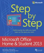 Cover of: Microsoft Office Home And Student 2013