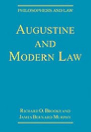 Cover of: Augustine And Modern Law