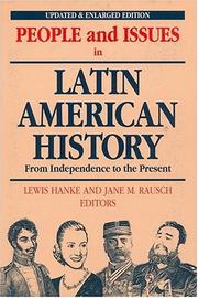 Cover of: People and Issues in Latin American History by 