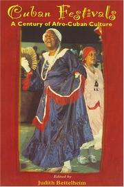 Cover of: Cuban Festivals: A Century of Afro-Cuban Culture
