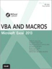Cover of: Excel 2013 Vba And Macros