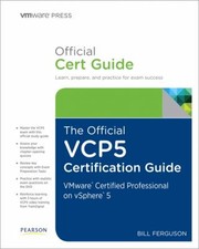 Cover of: The Official Vcp5 Certification Guide