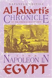 Cover of: Napoleon in Egypt by ʻAbd al-Raḥmān Jabartī