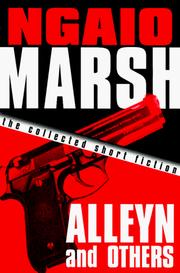 Alleyn and Others by Ngaio Marsh