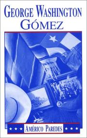Cover of: George Washington Gómez by Américo Paredes