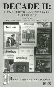 Cover of: Decade II by Julián Olivares, Evangelina Vigil-Piñón