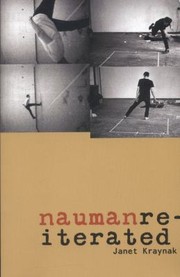 Cover of: Nauman Reiterated