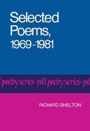 Cover of: Selected Poems 19691981 Pitt Poetry Series