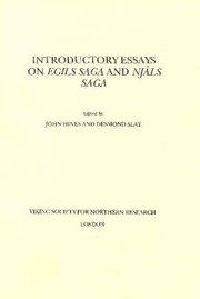 Cover of: Introductory Essays On Egils Saga And Njals Saga