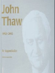 Cover of: John Thaw 19422002 An Appreciation