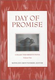 Cover of: Day of Promise: Selections from Unitarian Universalist Meditation Manuals (Collected Meditations, V. 1) (Collected Meditations, V. 1)