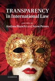 Cover of: Transparency In International Law