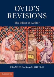 Cover of: Ovids Revisions The Editor As Author