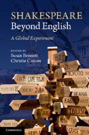 Cover of: Shakespeare Beyond English A Global Experiment