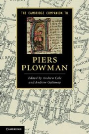 Cover of: The Cambridge Companion To Piers Plowman