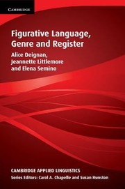 Cover of: Figurative Language Genre And Register by 