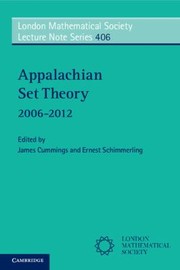 Cover of: Appalachian Set Theory 20062012