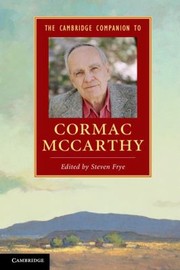 Cover of: The Cambridge Companion To Cormac Mccarthy by 