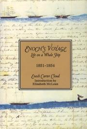 Cover of: Enoch's voyage by Enoch Carter Cloud