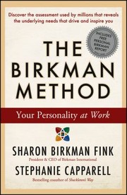 Cover of: The Birkman Method Your Personality At Work by 