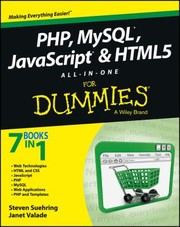 Cover of: Php Mysql Javascript Html5 Allinone For Dummies by 