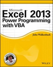 Cover of: Excel 2013 Power Programming With Vba by 