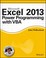 Cover of: Excel 2013 Power Programming With Vba