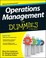 Cover of: Operations Management For Dummies