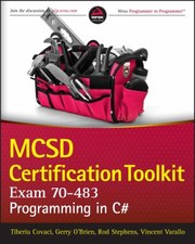 Cover of: Mcsd Certification Toolkit Exam 70483 Programming In C by 