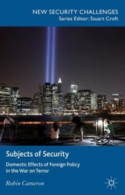 Cover of: Subjects of Security
            
                New Security Challenges