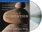 Cover of: The Art of Meditation