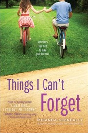 Cover of: Things I Cant Forget by 