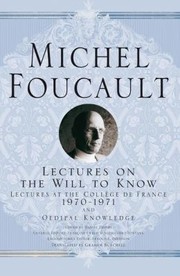 Cover of: Lectures On The Will To Know